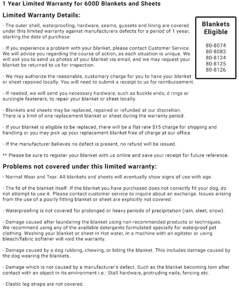 Derby Originals Horse Tough 600D Ripstop Waterproof Winter Dog Coat 150G Medium Weight Animals & Pet Supplies > Pet Supplies > Dog Supplies > Dog Apparel Derby Originals