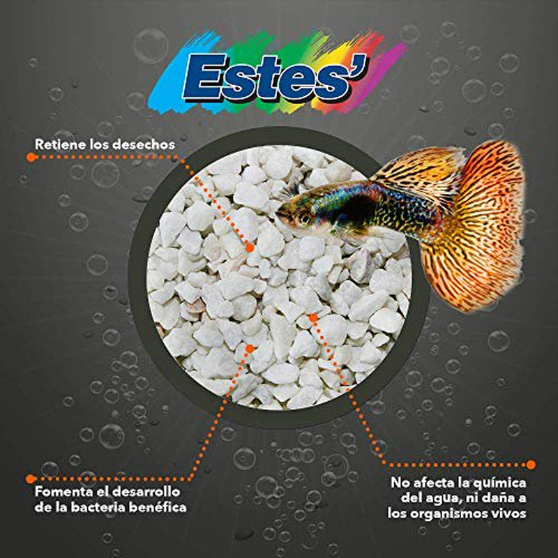 Spectrastone Special White Aquarium Gravel for Freshwater Aquariums, 5-Pound Bag Animals & Pet Supplies > Pet Supplies > Fish Supplies > Aquarium Gravel & Substrates Estes Gravel Products