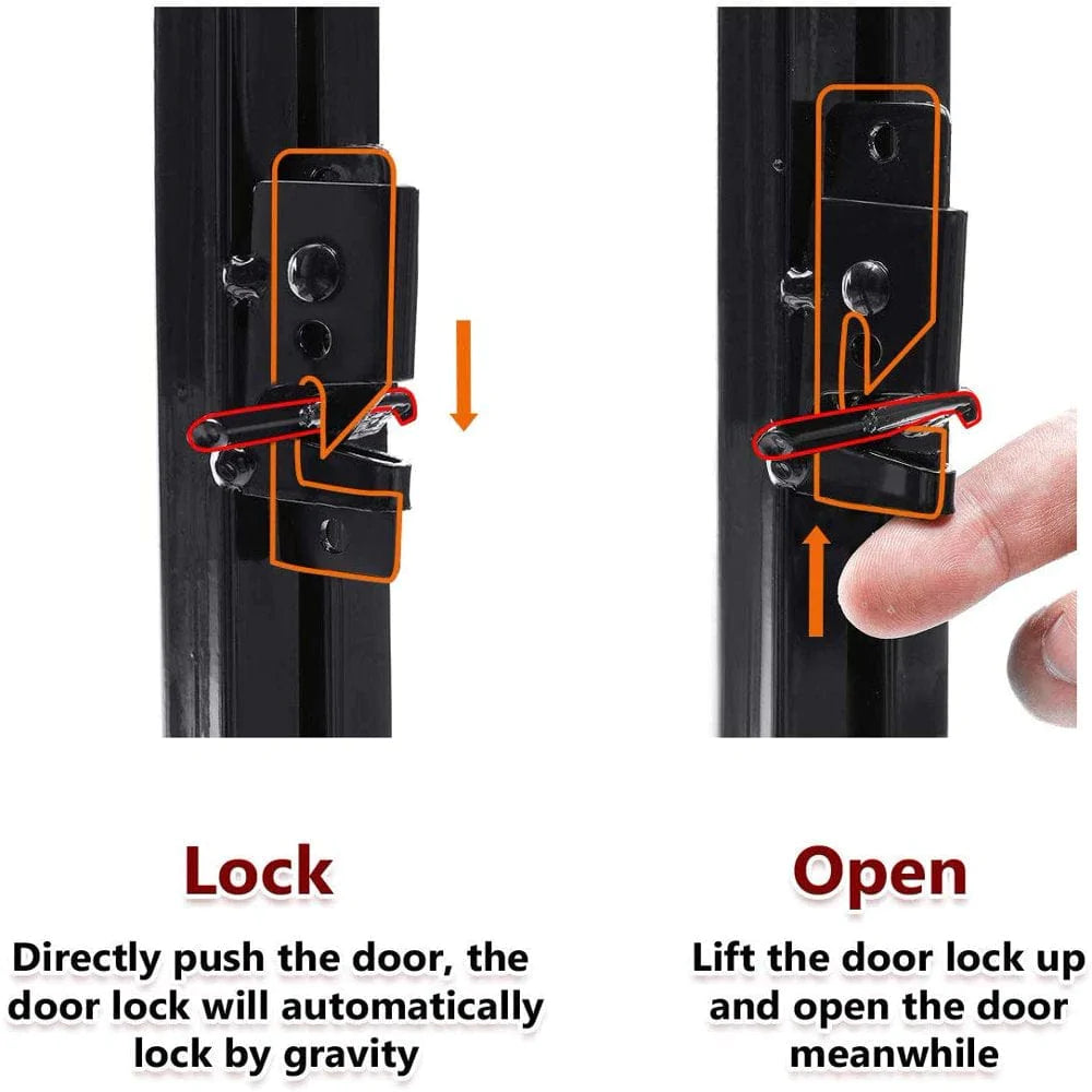 Dog Fence, Pet Playpen, Metal Outdoor Portable 16 Panels 32" Camping RV Runs Cage Foldable Exercise Pens Animals & Pet Supplies > Pet Supplies > Dog Supplies > Dog Kennels & Runs Bestgoods
