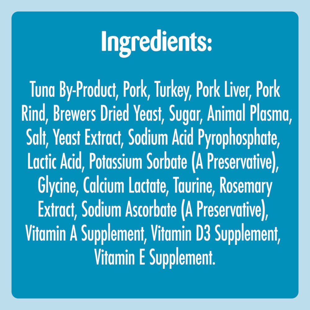 TEMPTATIONS Meaty Bites, Soft and Savory Cat Treats, Tuna Flavor, 1.5 Oz. Pouch Animals & Pet Supplies > Pet Supplies > Cat Supplies > Cat Treats Mars Petcare