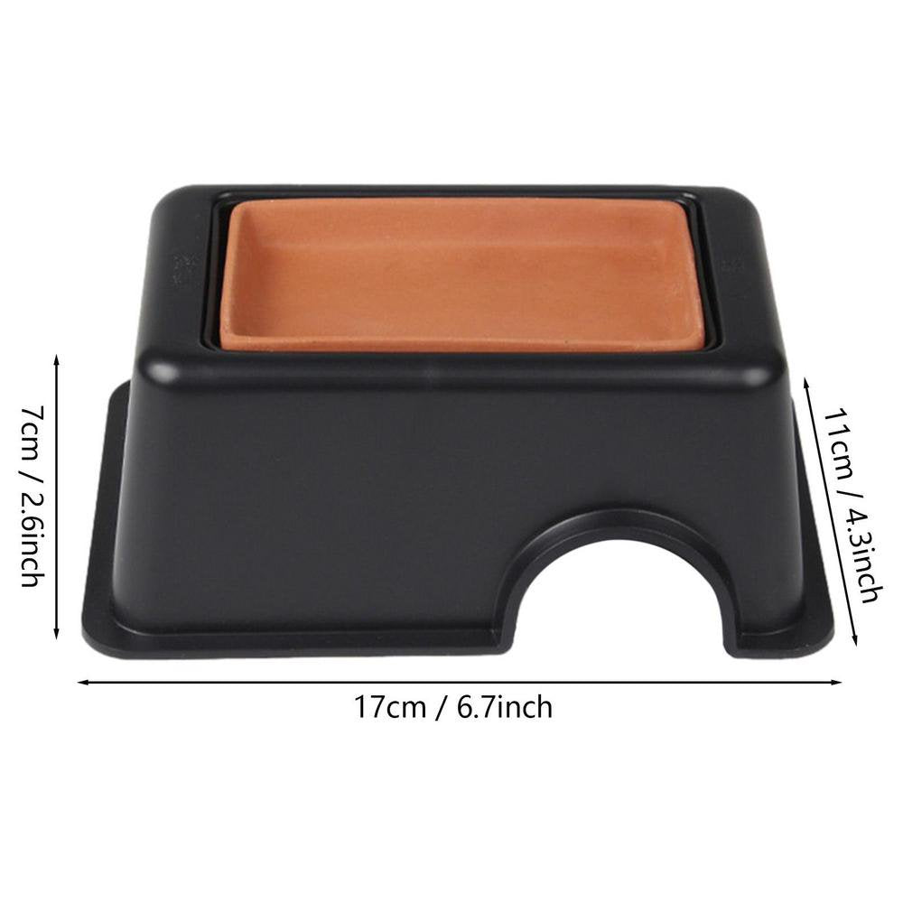 Reptiles House | Hollowed Out Design Reptile Hideout Box | Warm Hideout Home for Snake, Gecko, Lizard, Chameleon, Sink Humidifier Cave Accessories Animals & Pet Supplies > Pet Supplies > Reptile & Amphibian Supplies > Reptile & Amphibian Habitat Accessories FJ00606