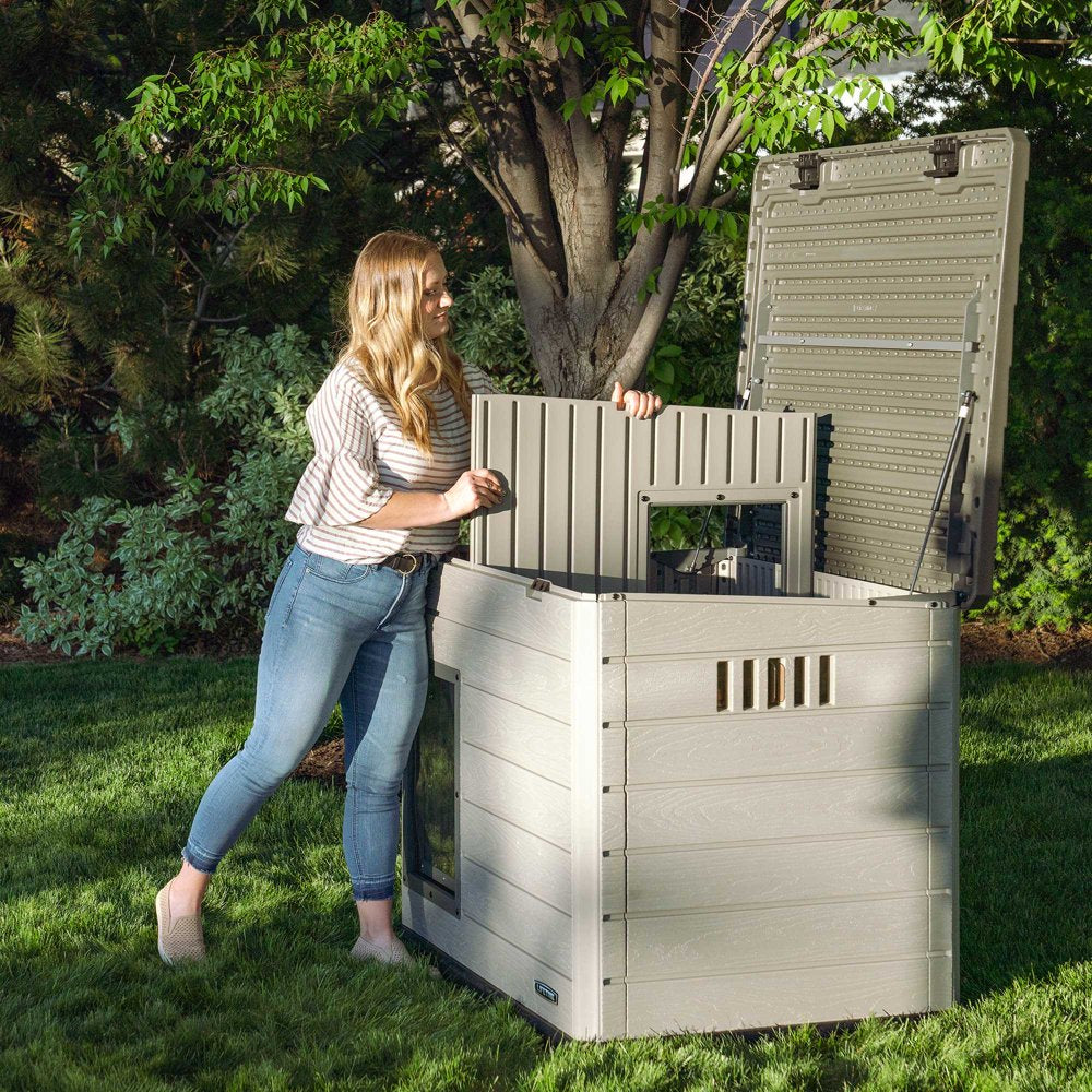 Lifetime Deluxe Dog House (Large) Animals & Pet Supplies > Pet Supplies > Dog Supplies > Dog Houses Lifetime Products