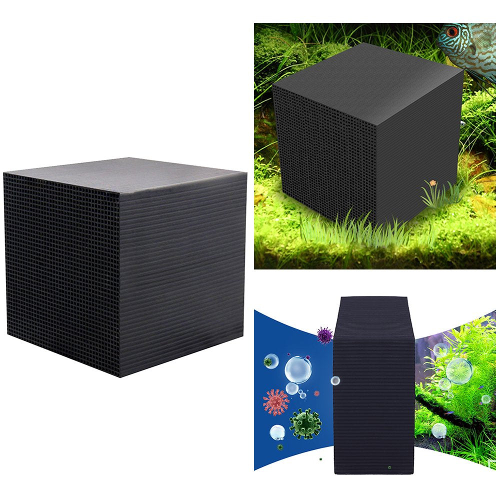 Water Purifier Cube Aquarium Filter Eco-Aquarium Filter Ultra Strong Filtration & Absorption 10X10X5CM Animals & Pet Supplies > Pet Supplies > Fish Supplies > Aquarium Filters Eccomum 10X10X10Cm
