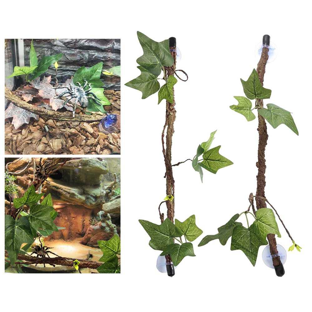 Reptiles Plants Amphibian Habitat Hideout for Terrarium Geckos Animals & Pet Supplies > Pet Supplies > Small Animal Supplies > Small Animal Habitat Accessories Baoblaze