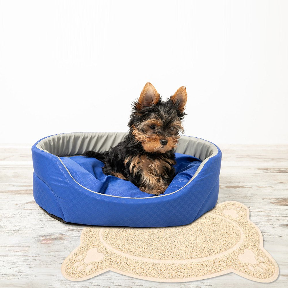 BCMMKLPP Cat Litter Mat Kitty Litter Trappings Mat for Litter Boxes Kitty Litter Mat to Trap Mess Scatter Control Washable Indoor Pet Rug and Carpet Animals & Pet Supplies > Pet Supplies > Cat Supplies > Cat Litter Box Mats BCMMKLPP