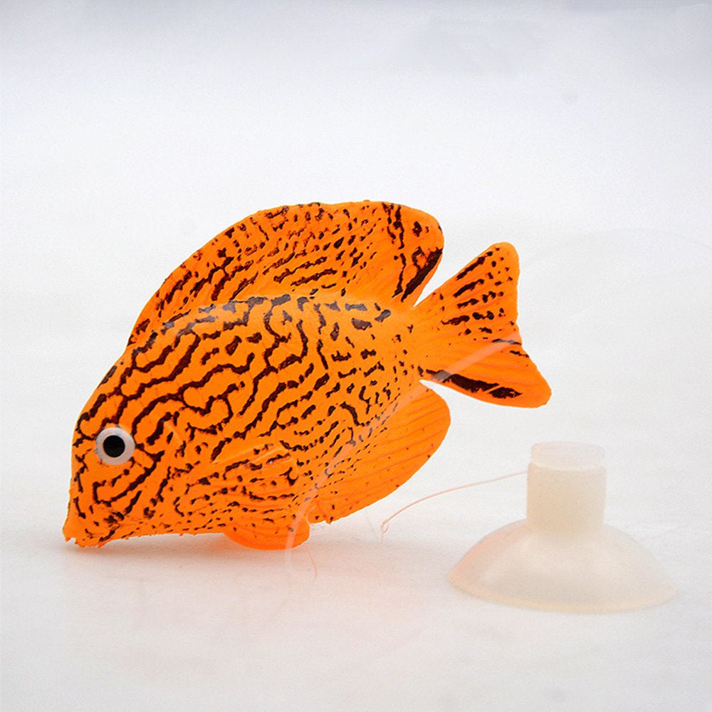 Follure Aquarium Accessories Plastic Swimming Faux Fake Gold Fish Aquarium Fish Tank Decor Orname Gift Animals & Pet Supplies > Pet Supplies > Fish Supplies > Aquarium Decor Mortilo