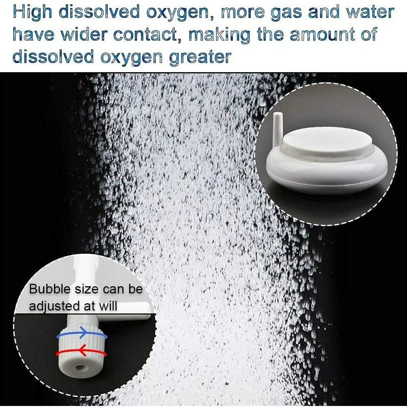 Aquarium Bubble Stone, Aquarium Air Stone Ultra Quiet Bubbler Aquarium Diffuser, Aquarium Bubble Sto Animals & Pet Supplies > Pet Supplies > Fish Supplies > Aquarium Air Stones & Diffusers hddz