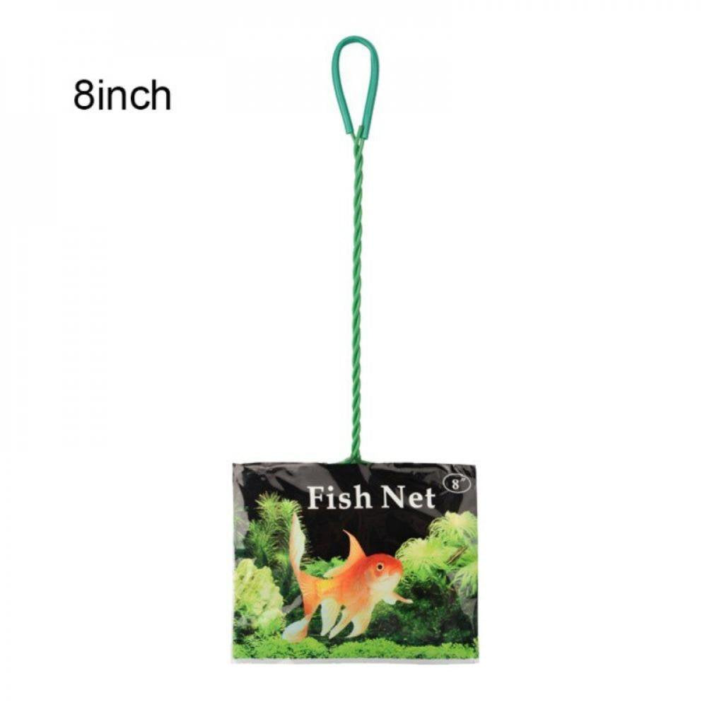 Final Promotion! Aquarium Accessories Fish Net Nets with Plastic Handle for Fish Tank, 10 Inch Animals & Pet Supplies > Pet Supplies > Fish Supplies > Aquarium Fish Nets ZEHUI0803 8