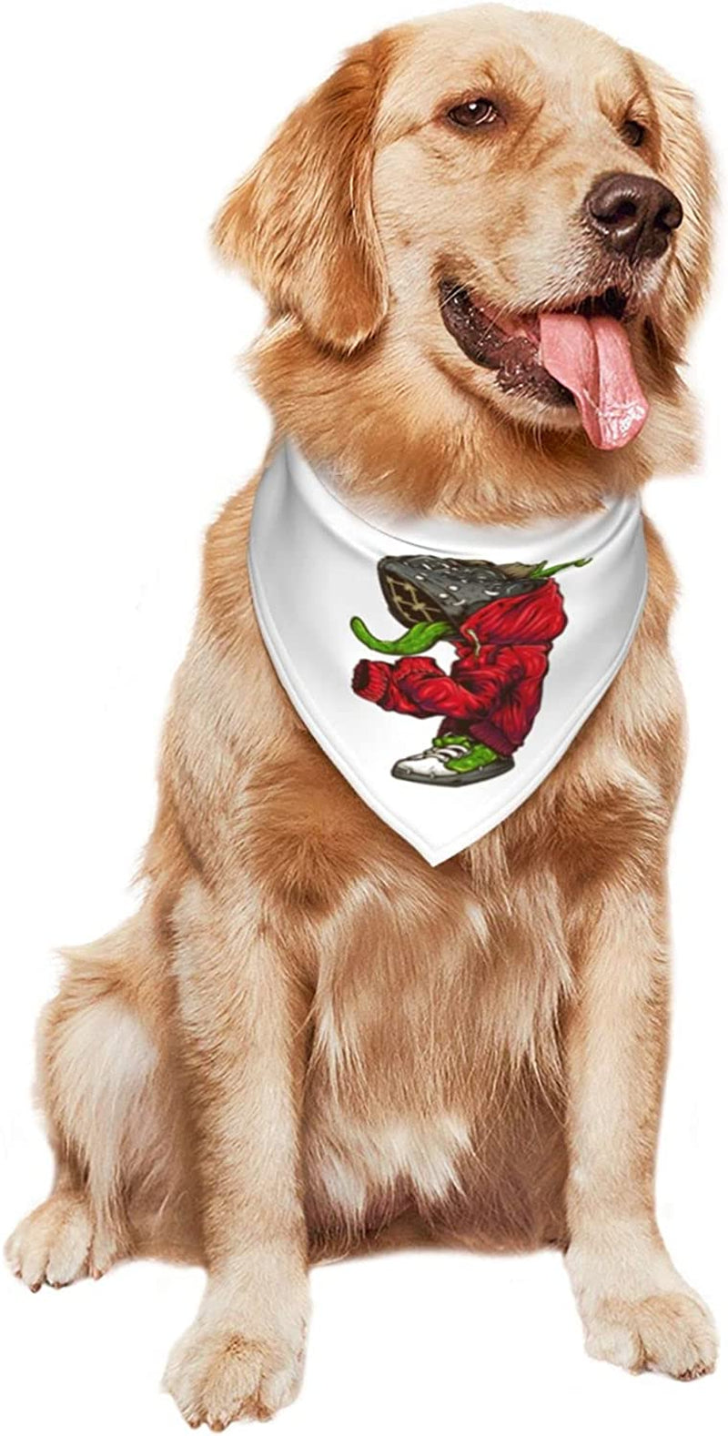 Red Hoodie Pet Dog and Cat Decorative Triangle Scarf,Dog Bandana,Breathable and Stain Resistant. Animals & Pet Supplies > Pet Supplies > Dog Supplies > Dog Apparel ZALTAS