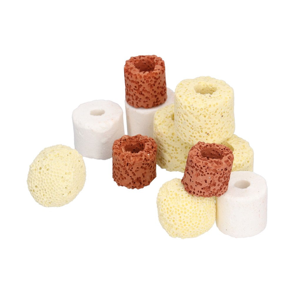 Dioche Bio Balls Ceramic Rings Set Nature Stable Aquarium Biological Filter Media for Fish Tank Aquarium Animals & Pet Supplies > Pet Supplies > Fish Supplies > Aquarium Filters Dioche