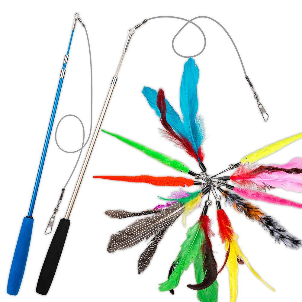 JIARON Interactive Toys and Funny Exercise for Kitten and Cats. Animals & Pet Supplies > Pet Supplies > Cat Supplies > Cat Toys JIARON