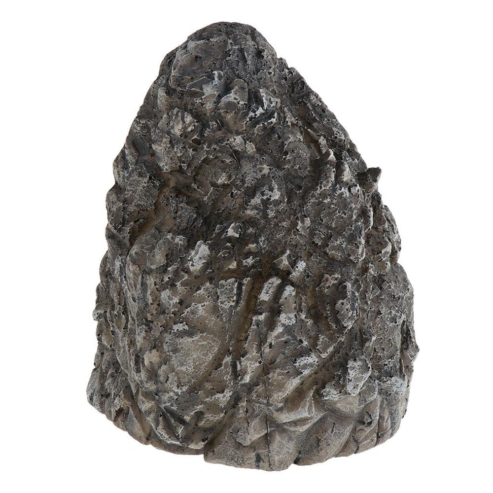 Amphibian Reptile Vivarium Decoration Terrarium DIY Landscaping Basking Rock DB-06 Animals & Pet Supplies > Pet Supplies > Reptile & Amphibian Supplies > Reptile & Amphibian Habitats HOMYL White