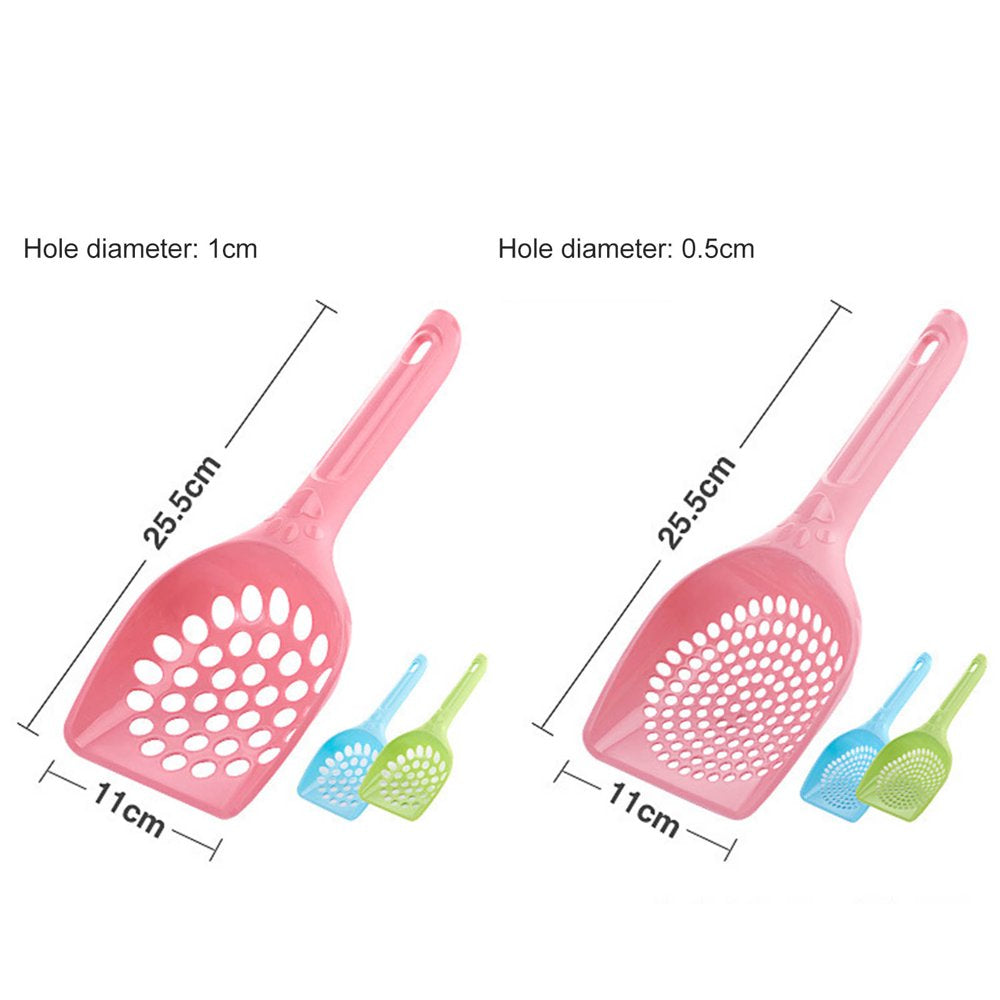Pet Enjoy Cat Litter Scoop,Durable Large Hole PVC Litter Scoop,Solid Handle Pet Poop Shovel Cat Supplies Animals & Pet Supplies > Pet Supplies > Cat Supplies > Cat Litter Pet Enjoy
