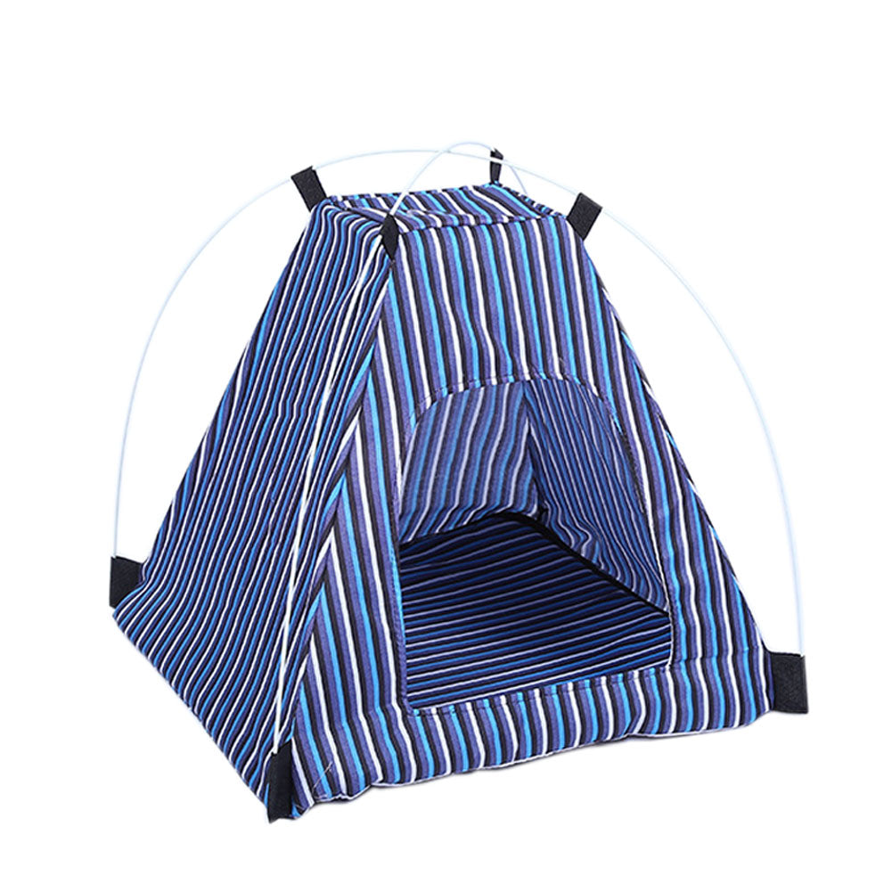 Outdoor Pet Tent Folding Cat Dog Puppy House Pets Supplies Animals & Pet Supplies > Pet Supplies > Dog Supplies > Dog Houses CN Blue