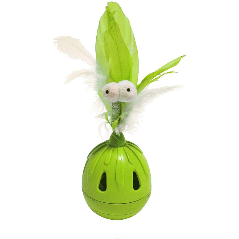 Coockoo Tumbler Noise Making Cat Toy and Treat Dispenser with Timer, Blue Animals & Pet Supplies > Pet Supplies > Cat Supplies > Cat Toys PetPals Lime