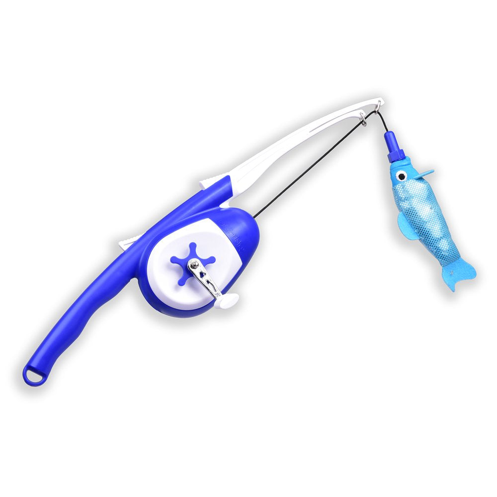 Cat-Fish, Cat Fishing Pole Teaser Toy Animals & Pet Supplies > Pet Supplies > Cat Supplies > Cat Toys L'chic