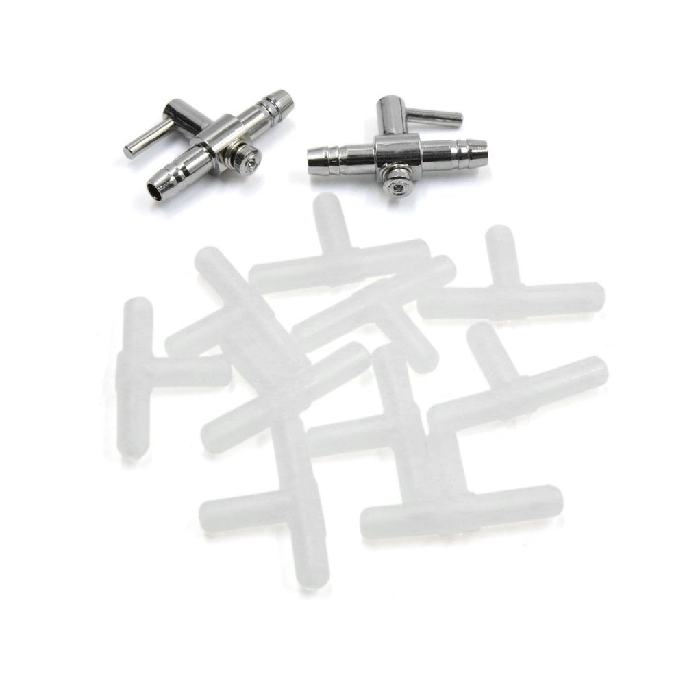 Aquarium 3 Way Airline Connector Air Control Valve Accessories Set 12 in 1 Animals & Pet Supplies > Pet Supplies > Fish Supplies > Aquarium & Pond Tubing Unique Bargains