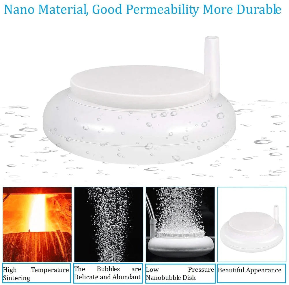 ESUPPORT Aquarium Air Stone, Air Bubble Stone Ultra Silent for Aquarium, Fish Tank Air Stone Bubble Diffuser, Oxygen Diffusers Aquarium Bubble Stone for Aquarium and Hydroponic Animals & Pet Supplies > Pet Supplies > Fish Supplies > Aquarium Air Stones & Diffusers ESUPPORT