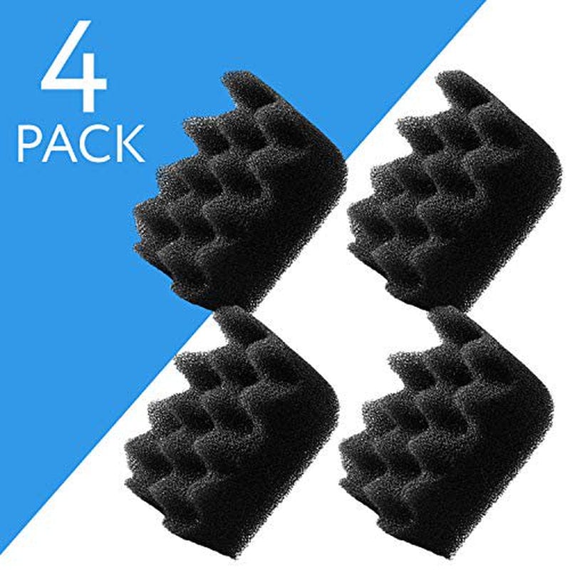Evergreen Pet Supplies 4-Pack Fluval-Compatible Replacement Foam Filters - Works with 304/305/ 306/404 / 405/406 Aquarium Canister Filter Models - Equivalent to Bio-Foam A237 - by Impresa Pr Animals & Pet Supplies > Pet Supplies > Fish Supplies > Aquarium Filters Evergreen Pet Supplies