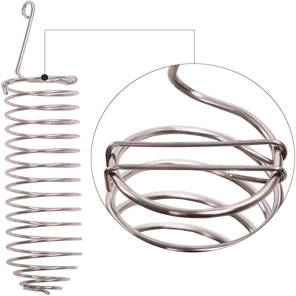 Bird Food Holder, Bird Feeder Toy, Bird Small Animal Fruit Vegetable Holder Stainless Steel Vegetable Skewer Foraging Hanging Food Feed Treating Tool for Parrots Cockatoo Cockatiel Animals & Pet Supplies > Pet Supplies > Bird Supplies > Bird Food Gisneze