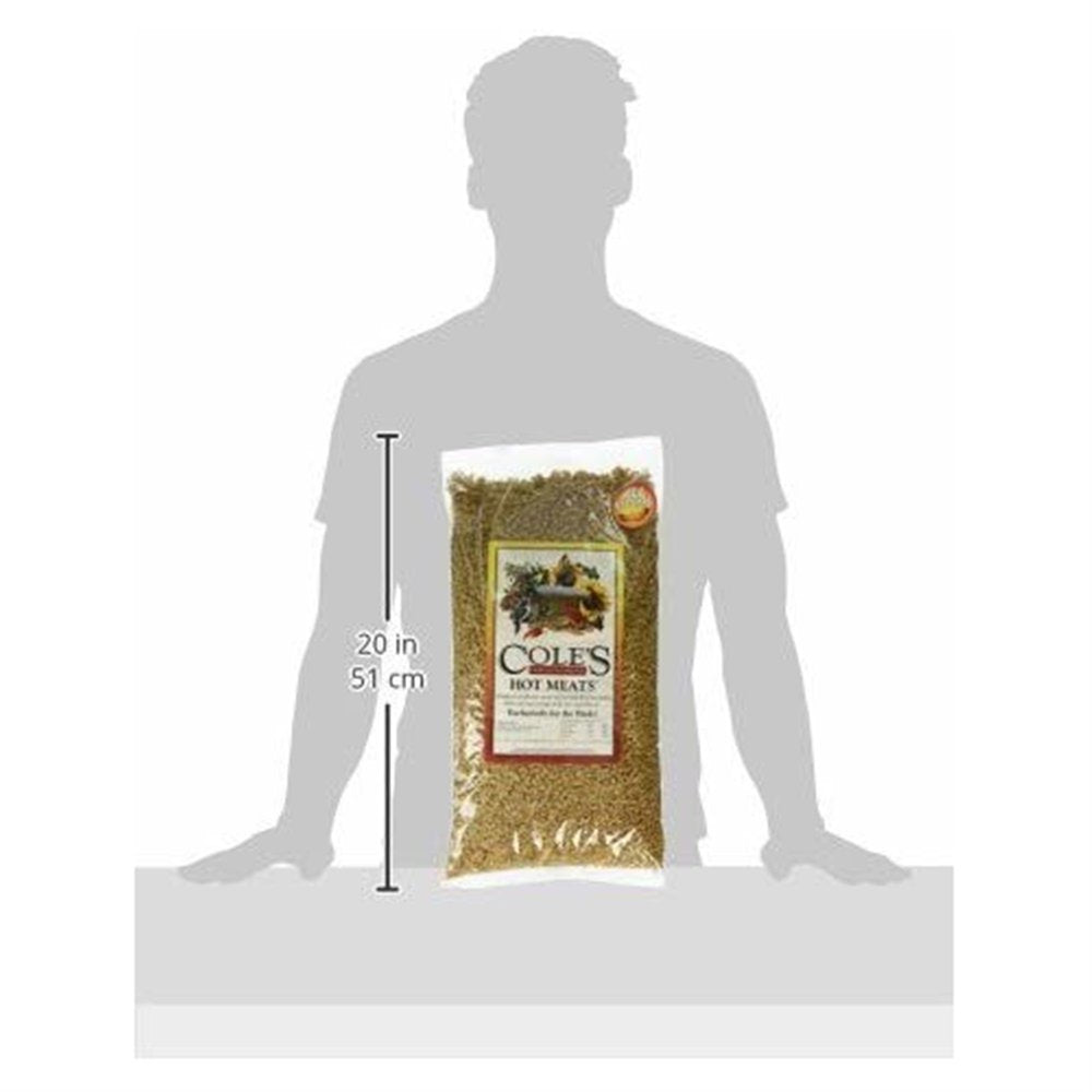 Cole'S HM05 Hot Meats Bird Food, 5-Pound Animals & Pet Supplies > Pet Supplies > Bird Supplies > Bird Food Coles Ld Bird Products Co