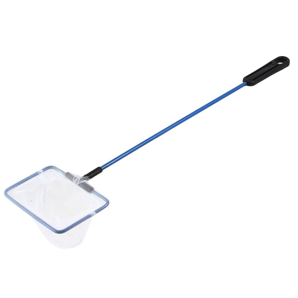 Unique Bargains 11.8" Length Grip Rectangle Aquarium Fish Tank Goldfish Fish Landing Net Animals & Pet Supplies > Pet Supplies > Fish Supplies > Aquarium Fish Nets Unique-Bargains