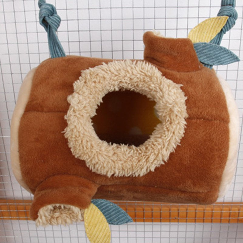 Small Animal Guinea Pig Hamster Hedgehog Bed House Washable Warm Cartoon Hamster Hedgehog Chinchilla Guinea Pig Cage Bed Habitat Animals & Pet Supplies > Pet Supplies > Small Animal Supplies > Small Animal Bedding Magideal