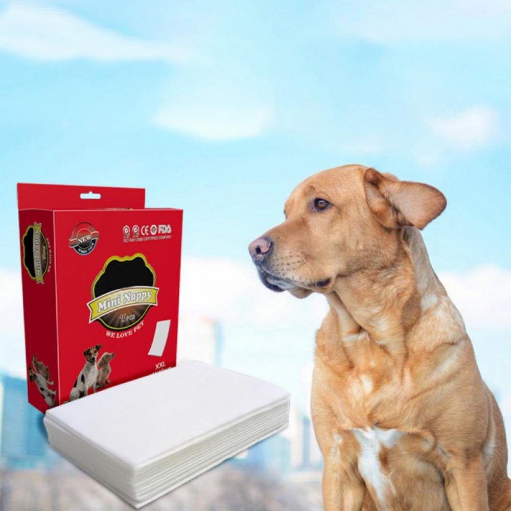 Disposable Changing Pad Liners (10 Pack) Super Soft, Ultra Absorbent & Waterproof - Covers Any Surface for Mess Free Female Dogs Diaper Changes Animals & Pet Supplies > Pet Supplies > Dog Supplies > Dog Diaper Pads & Liners Kernelly