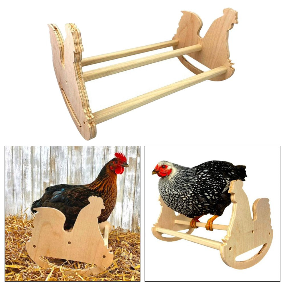 Parrot Wooden Perch, Stand Parrot Grinding Perch Table Platform Cockatiels, Conures, Parakeets, Finch,African Greys Chicken Shape Animals & Pet Supplies > Pet Supplies > Bird Supplies > Bird Gyms & Playstands perfk   