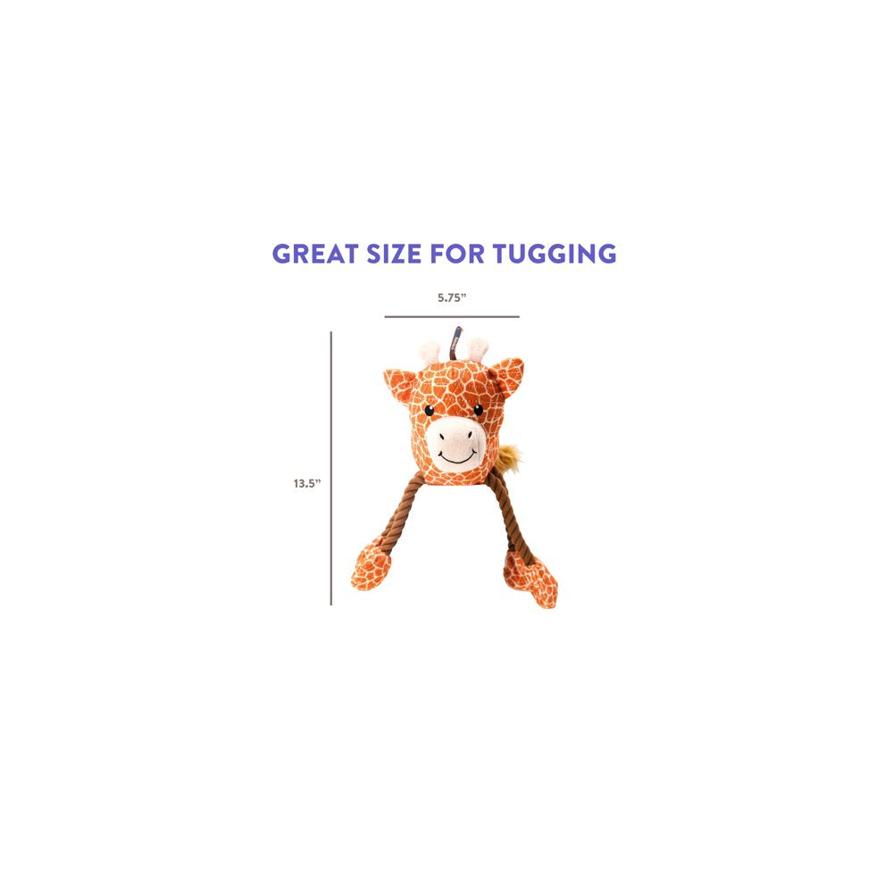 Outward Hound Dangle Dudes Giraffe Plush Dog Toy, Tan, Medium Animals & Pet Supplies > Pet Supplies > Dog Supplies > Dog Toys Outward Hound
