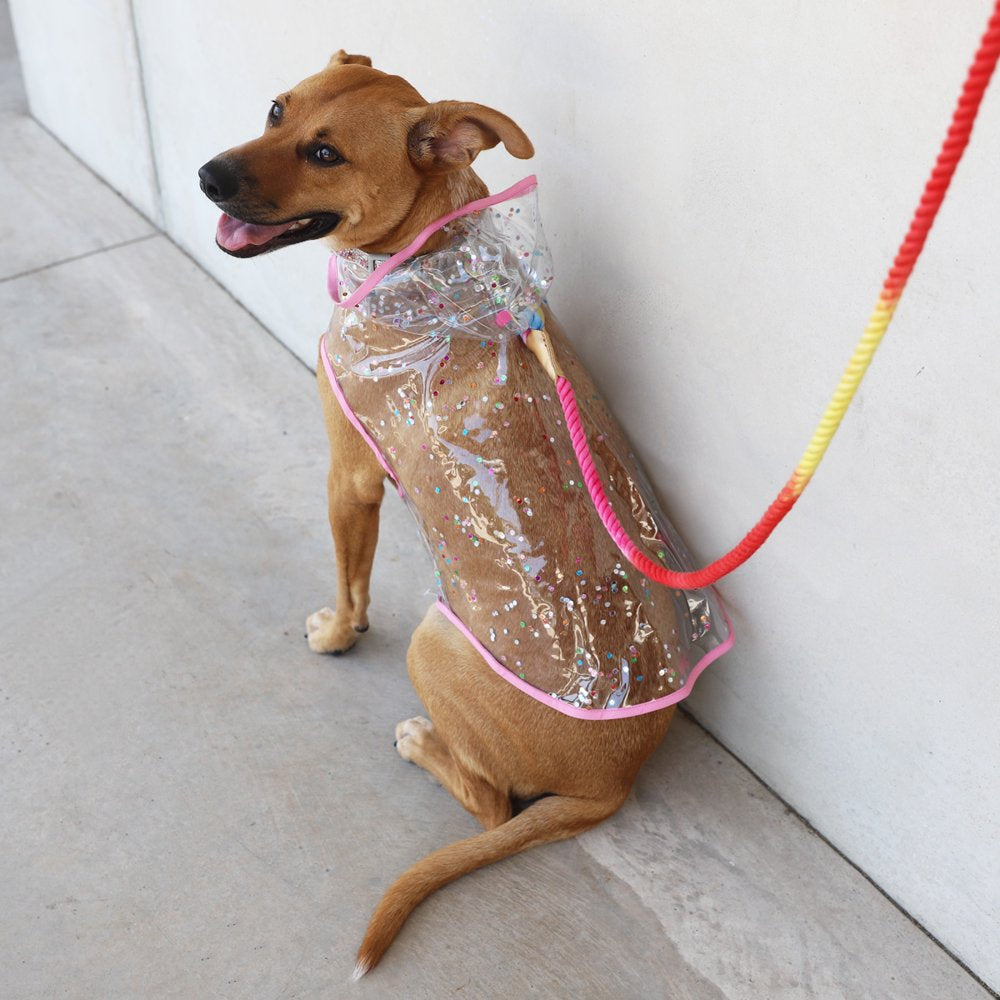 Packed Party Raincoat for Dogs, Confetti, L Animals & Pet Supplies > Pet Supplies > Dog Supplies > Dog Apparel Bow and Arrow