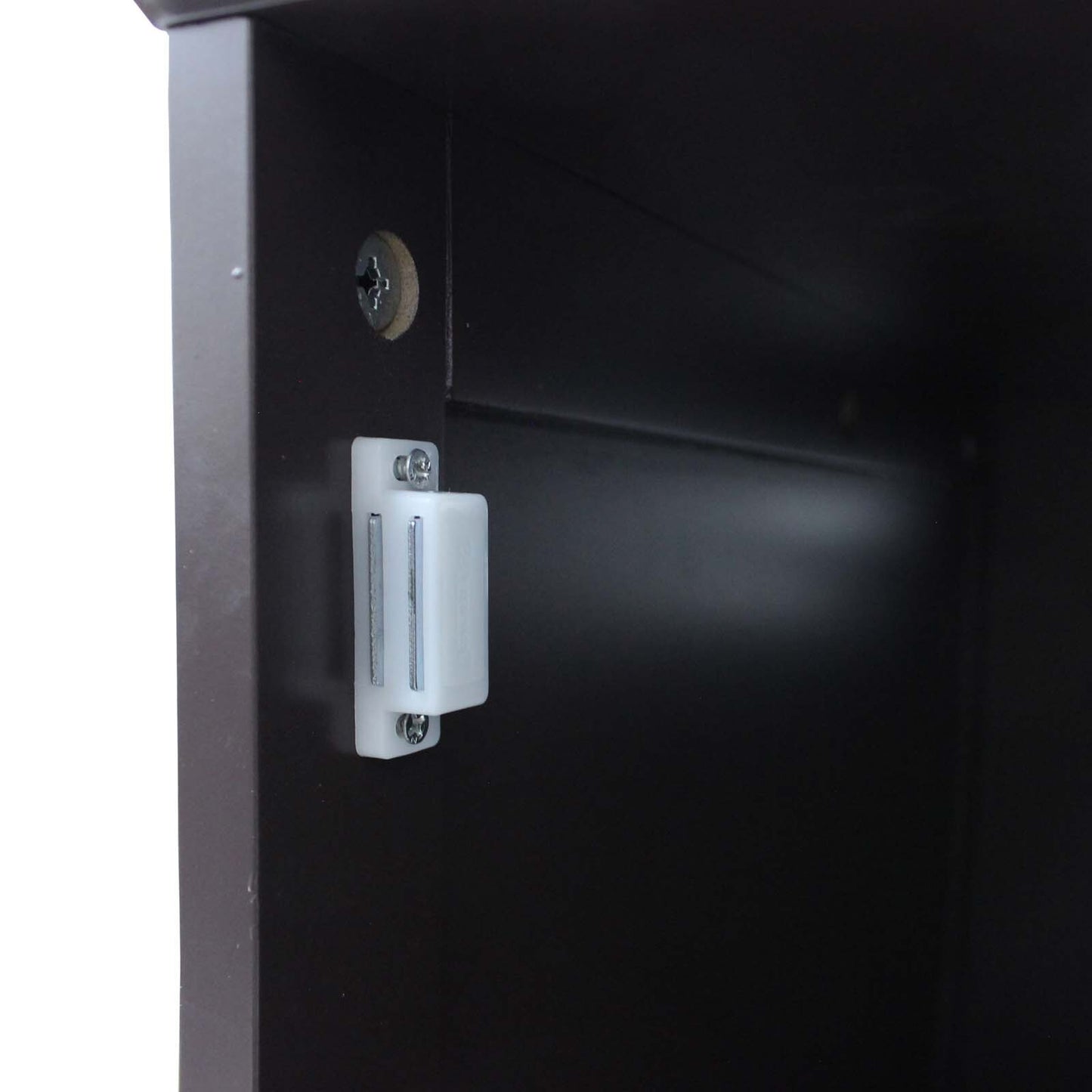 WEIKABU Wooden Indoor Cat Litter Box Enclosure, Cat House & Side Table, Cat Home Furniture Nightstand, Brown Animals & Pet Supplies > Pet Supplies > Cat Supplies > Cat Furniture WEIKABU