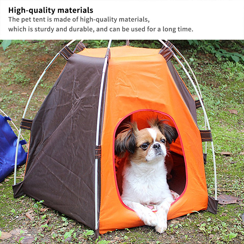 Waterproof Oxford Pets House Dog Cat Playing Bed Small Dog Puppy Portable Folding Kennel Outdoor Indoor Tents Animals & Pet Supplies > Pet Supplies > Dog Supplies > Dog Houses Toma