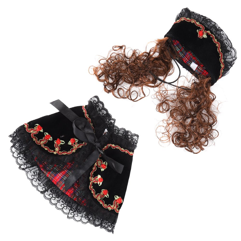 Cat Clothes, Cat Costumes for Cats Only Cat Costume Cat Costume for Cats for Little Pigs for Cats PF18 Rose Red S Animals & Pet Supplies > Pet Supplies > Cat Supplies > Cat Apparel Mgaxyff PF19 black