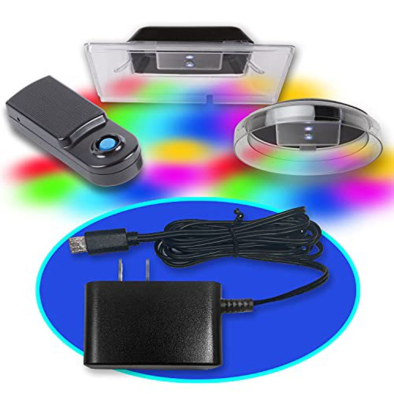 Koller Products 5V Power Adapter - Aquarium LED Lights - AQ51000, 2 X 3 X 3" Animals & Pet Supplies > Pet Supplies > Fish Supplies > Aquarium Lighting Koller Products