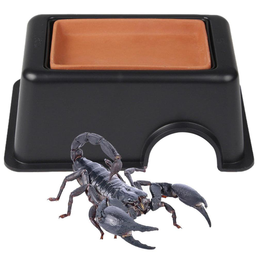 Reptiles House | Hollowed Out Design Reptile Hideout Box | Warm Hideout Home for Snake, Gecko, Lizard, Chameleon, Sink Humidifier Cave Accessories Animals & Pet Supplies > Pet Supplies > Reptile & Amphibian Supplies > Reptile & Amphibian Habitat Accessories Generic   