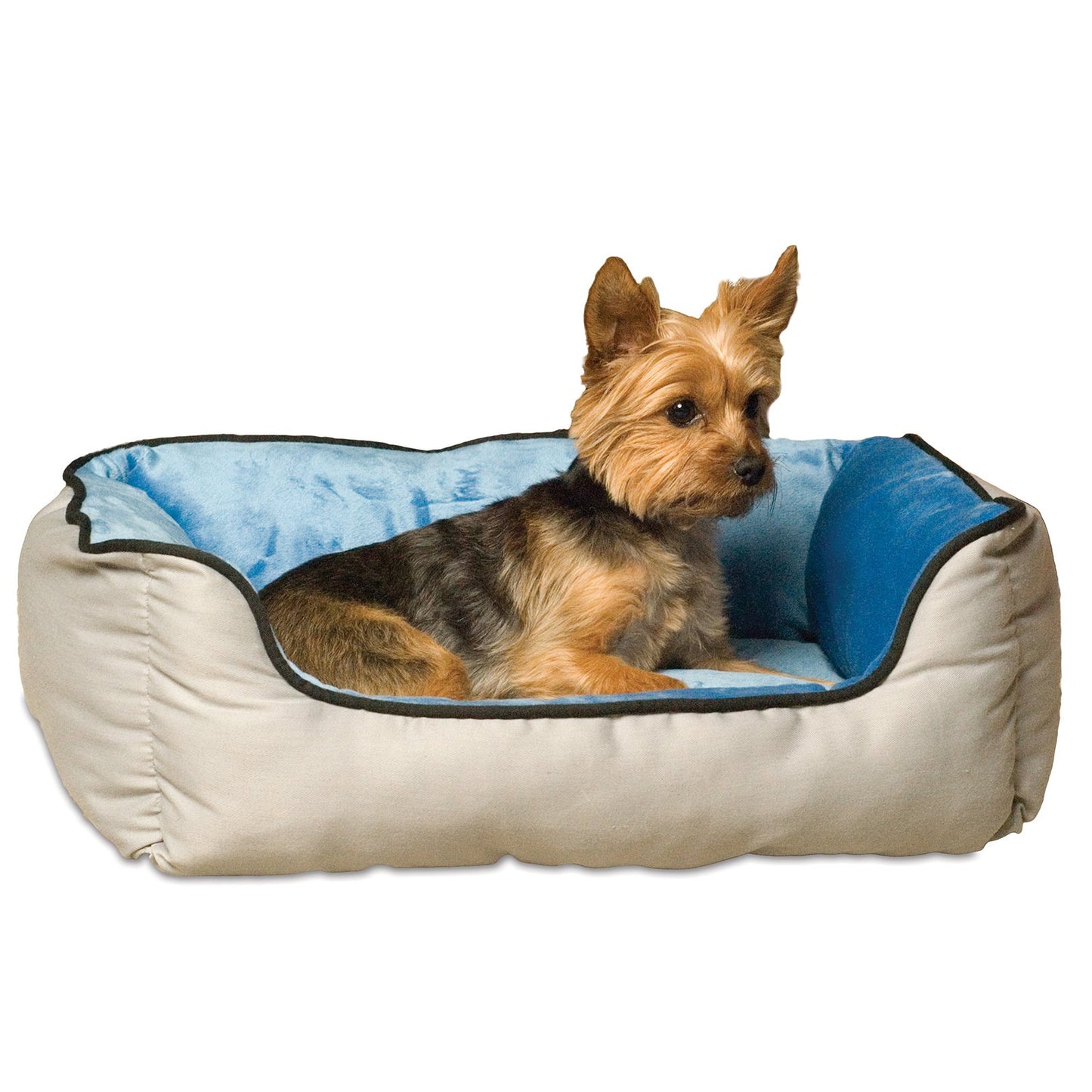 K&H Lounge Sleeper Pet Cat Bed, Mocha/Green Animals & Pet Supplies > Pet Supplies > Cat Supplies > Cat Beds K&H Pet Products Gray/Blue