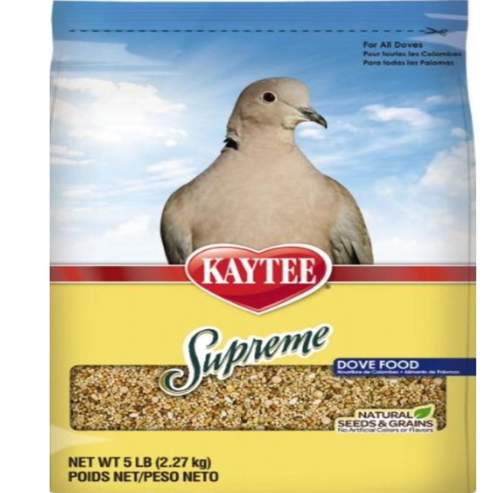 Kaytee Supreme Fortified Daily Diet Dove Food 5 Lbs- Pack of 3 Animals & Pet Supplies > Pet Supplies > Small Animal Supplies > Small Animal Food Kaytee