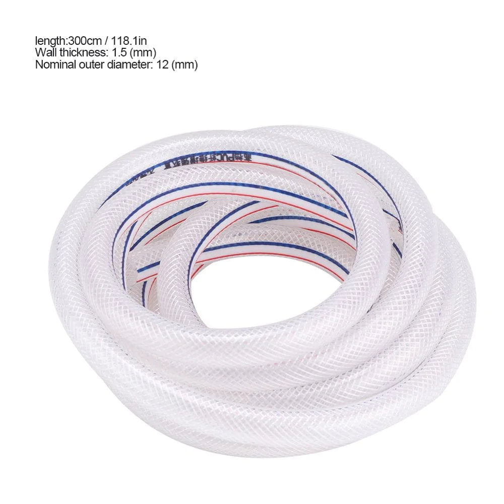 Flexible Tube, PVC Irrigation Hose, PVC Transparent Hose/Water Pipe PVC Hose, for Industrial and Agricultural Garden Irrigation Animals & Pet Supplies > Pet Supplies > Fish Supplies > Aquarium & Pond Tubing FAGINEY