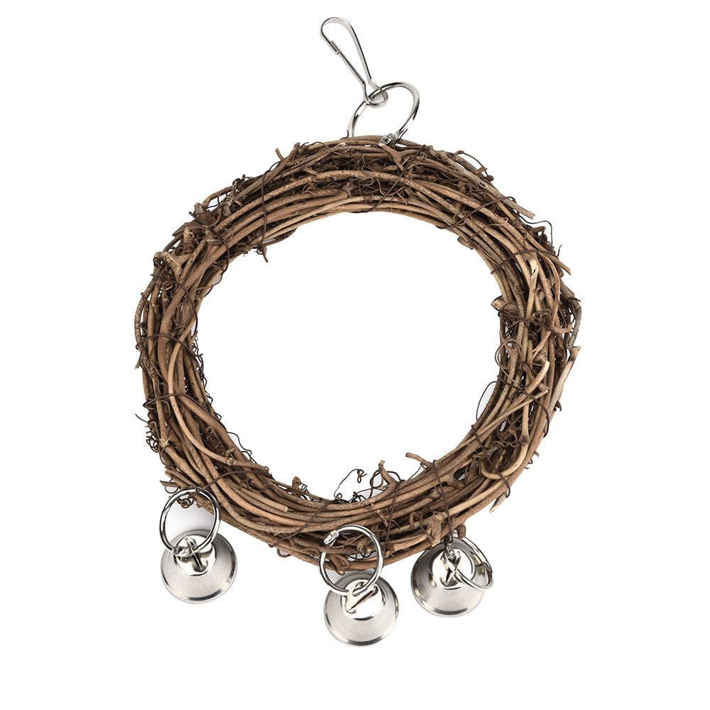 〖Hellobye〗Pet Bird Parrot Swing Cage Toy Chew Bites for Parakeet Cockatiel Cockatoo Conur Animals & Pet Supplies > Pet Supplies > Bird Supplies > Bird Toys Hellobye