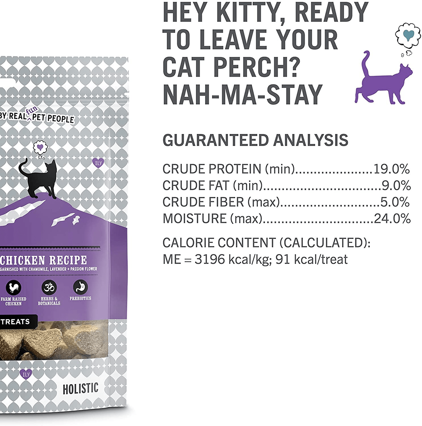 "I and Love and You" Hearties Calming and Coat Support Grain Free Cat Treats (Variety of Flavors for Hairball Control / Remedy + Calming) Animals & Pet Supplies > Pet Supplies > Cat Supplies > Cat Treats I AND LOVE AND YOU
