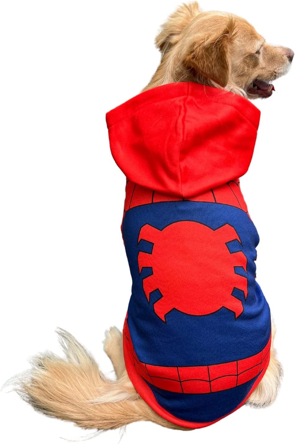 Marvel Spiderman Officially Licensed Pet Hoodies - I Am Miles Morales Pet Fleece Hoodie,Large Animals & Pet Supplies > Pet Supplies > Dog Supplies > Dog Apparel Bay Island Sportswear I Am Spiderman X-Large