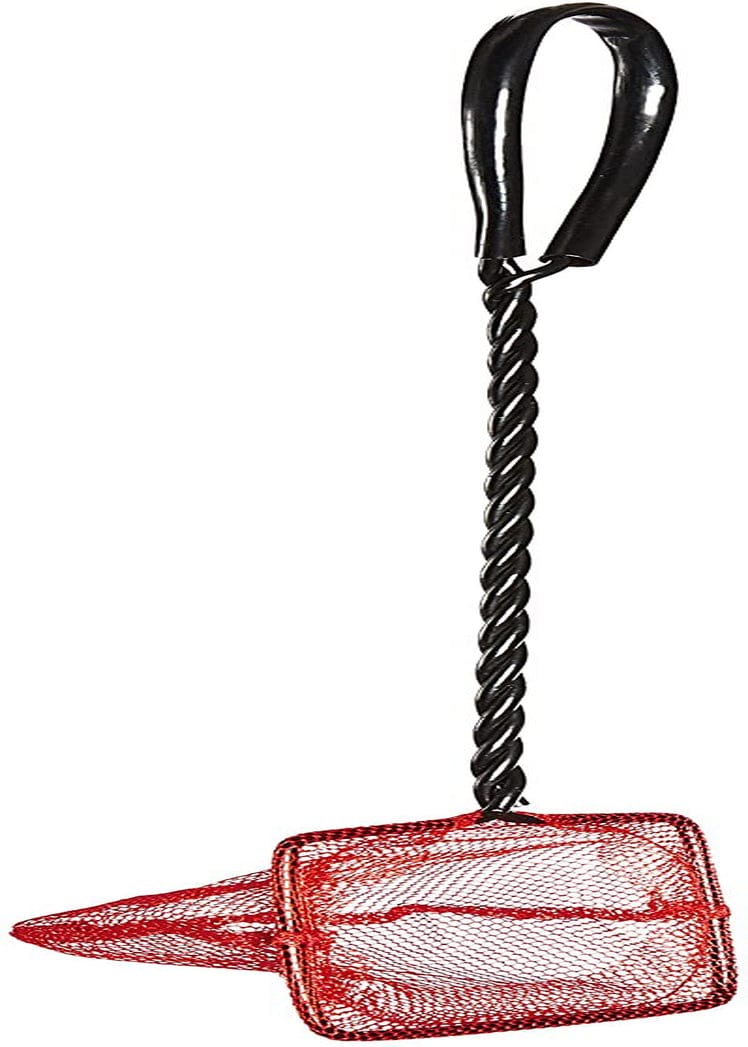Penn-Plax Quick-Net QNR4 4 Inch Nylon Tropical Fish Aquarium Net, Infra-Red, 4 Inch Length X 3 Inch Width Animals & Pet Supplies > Pet Supplies > Fish Supplies > Aquarium Fish Nets Penn Plax Inc 3” x 2.25” Net – 10” Handle