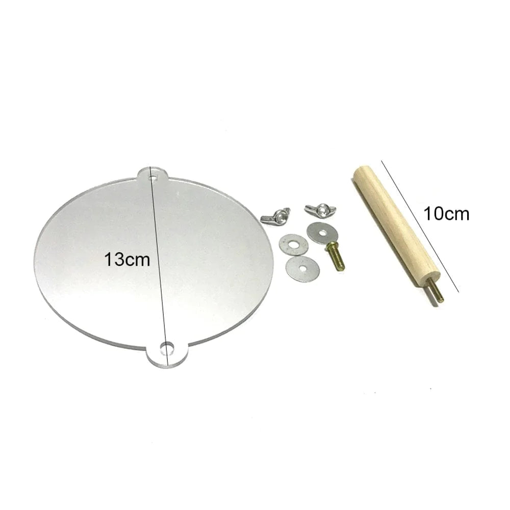 Pet Enjoy Bird Mirror Toy with Wooden Stand Perch Set,Parrot Mirror Bird Cage Accessories for Parrot Parakeet Cockatiels Conure Playing Standing Animals & Pet Supplies > Pet Supplies > Bird Supplies > Bird Cage Accessories Pet Enjoy