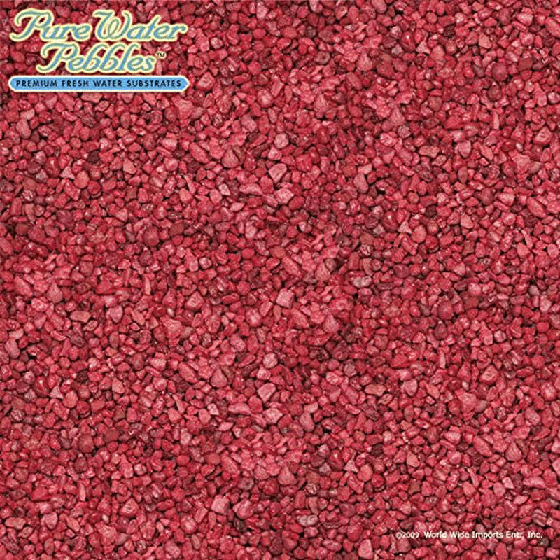 Pure Water Pebbles Nature'S Ocean Aquarium Gravel Currant Red Aquarium Gravel, 5-LB Animals & Pet Supplies > Pet Supplies > Fish Supplies > Aquarium Gravel & Substrates Pure Water Pebbles