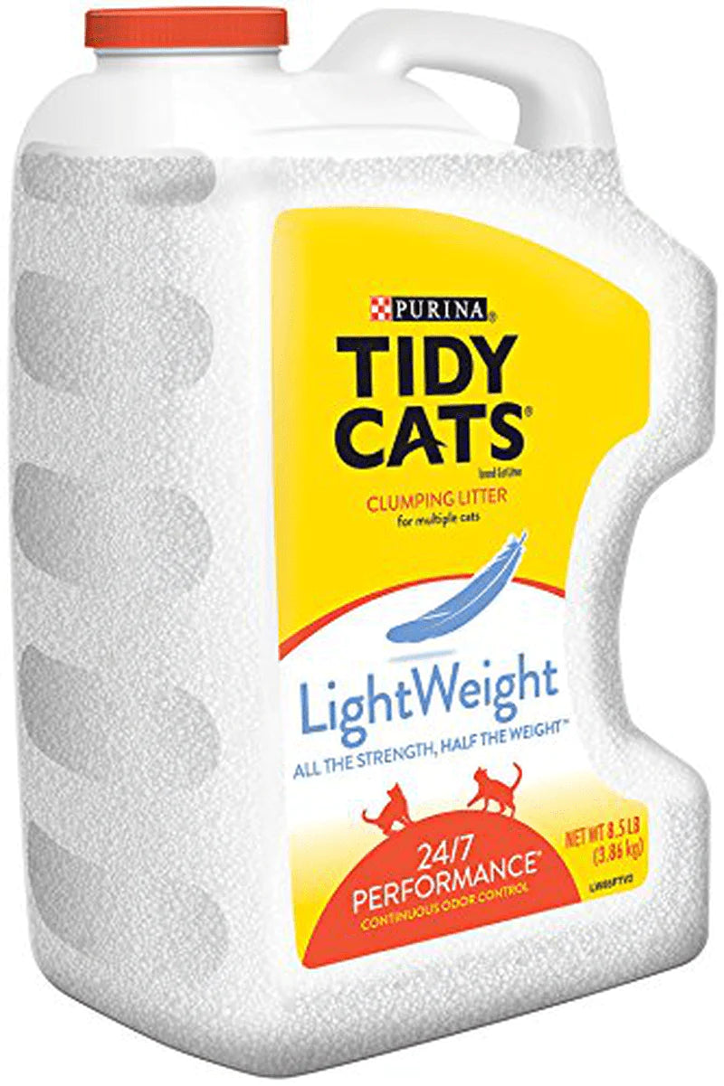 Tidy Cats Cat Litter, Clumping, 24/7 Performance, Lightweight, 136 Ounce Jug Animals & Pet Supplies > Pet Supplies > Cat Supplies > Cat Litter Tidy Cats