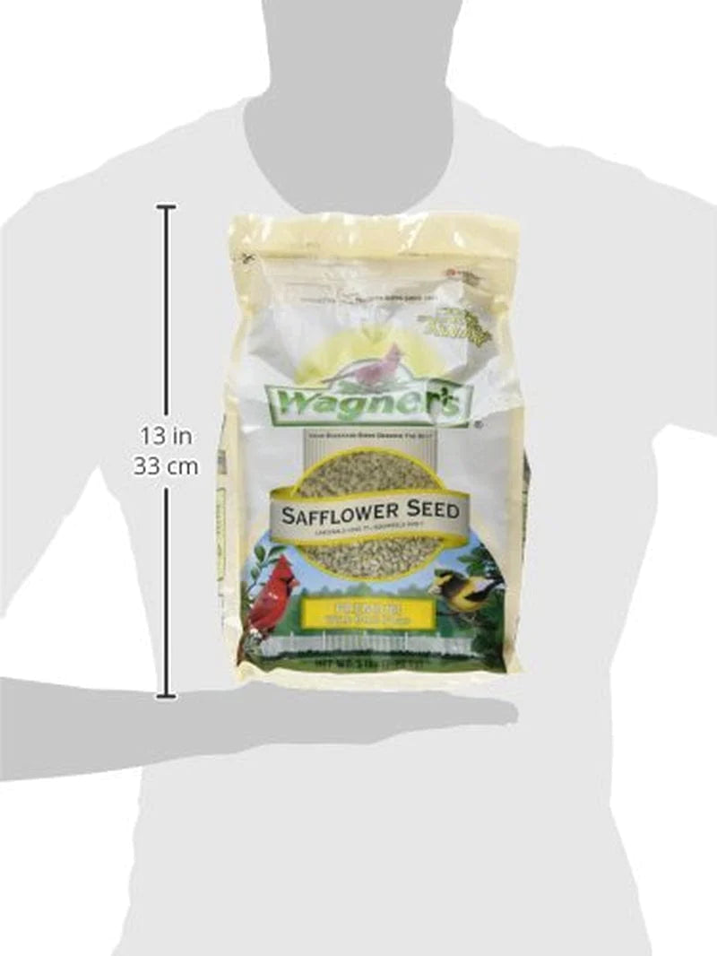 Wagner'S 57075 Safflower Seed Wild Bird Food, 5-Pound Bag Animals & Pet Supplies > Pet Supplies > Bird Supplies > Bird Food Wagner's