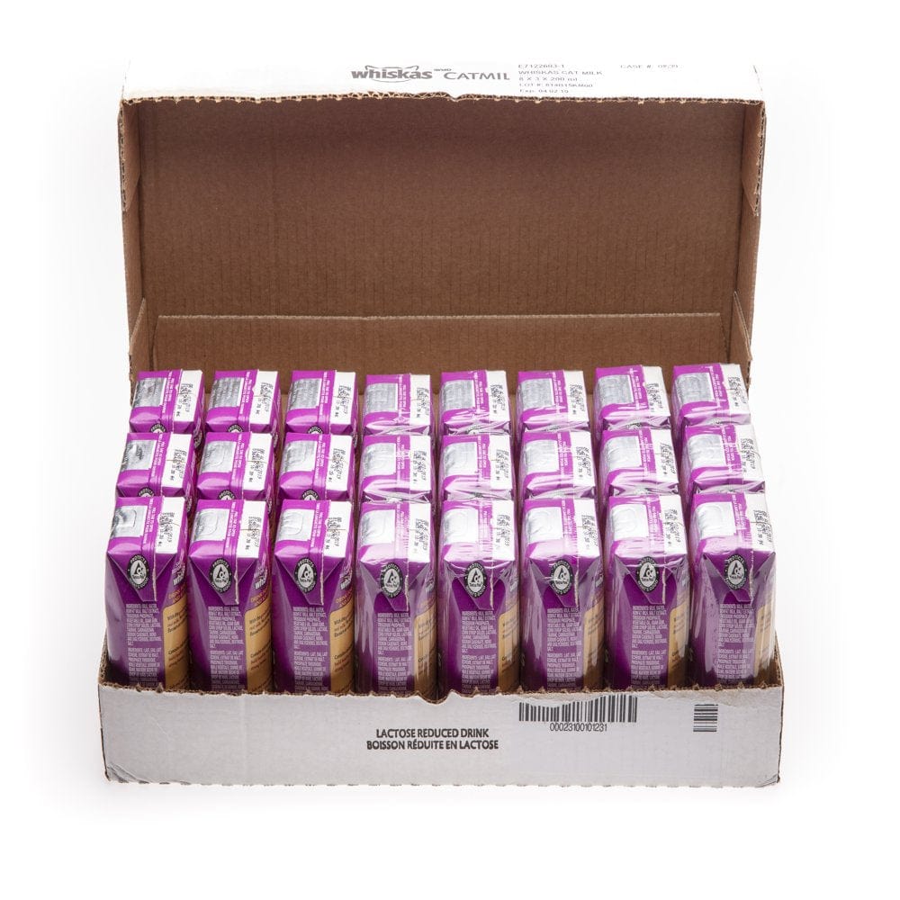 WHISKAS CATMILK plus Drink for Cats and Kittens, 6.75 Oz. Carton, (24 Pack) Animals & Pet Supplies > Pet Supplies > Cat Supplies > Cat Treats Mars Petcare