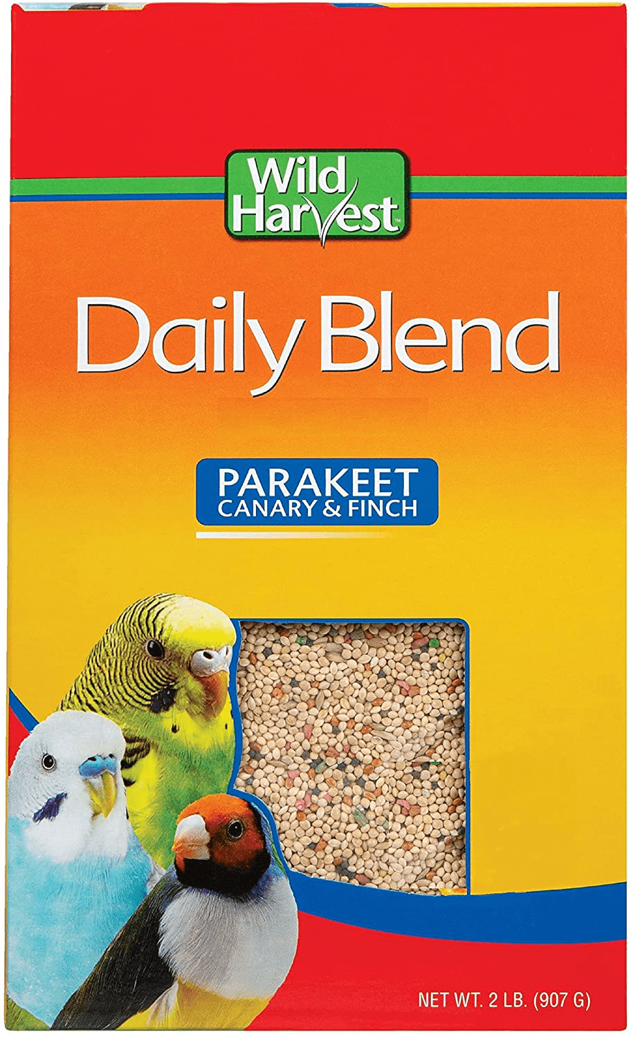 Wild Harvest Daily Blend for Parakeet, Canary, Finch & Small Birds 2Lb Animals & Pet Supplies > Pet Supplies > Bird Supplies > Bird Food Wild Harvest