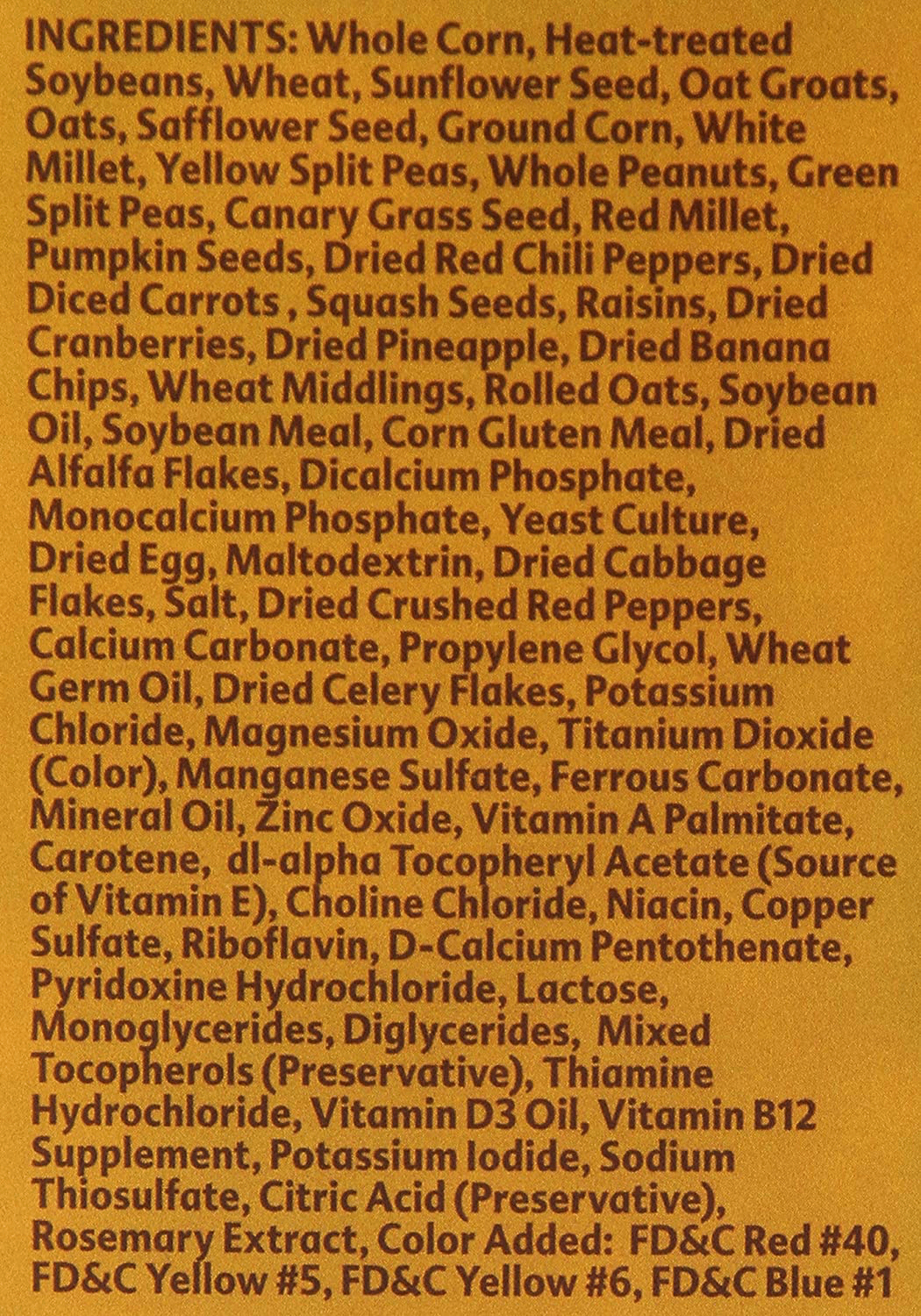 Wild Harvest WH-83542 Wild Harvest Advanced Nutrition Diet for Parrots, 4-Pound Animals & Pet Supplies > Pet Supplies > Bird Supplies > Bird Food Wild Harvest